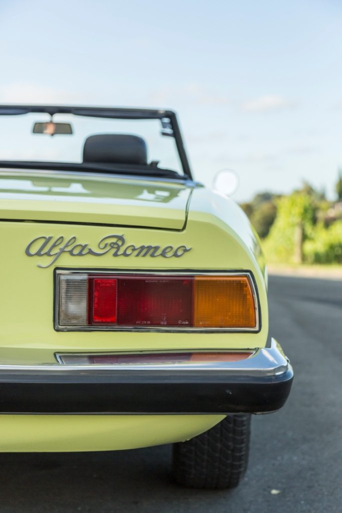 Alfa Romeo Spider S2 Rear