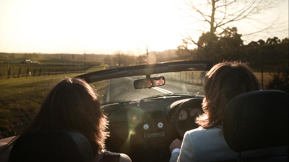 people in convertible 1